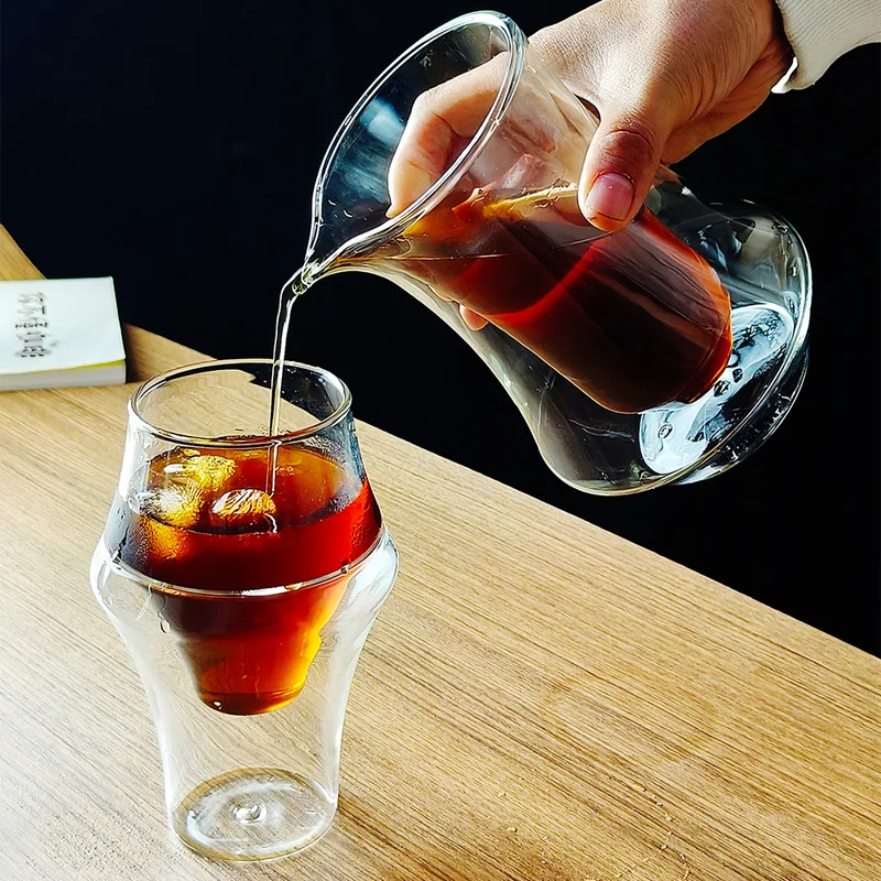 Double Wall Mug - Çift Duvarlı Cam Espresso Kahve Kupa
