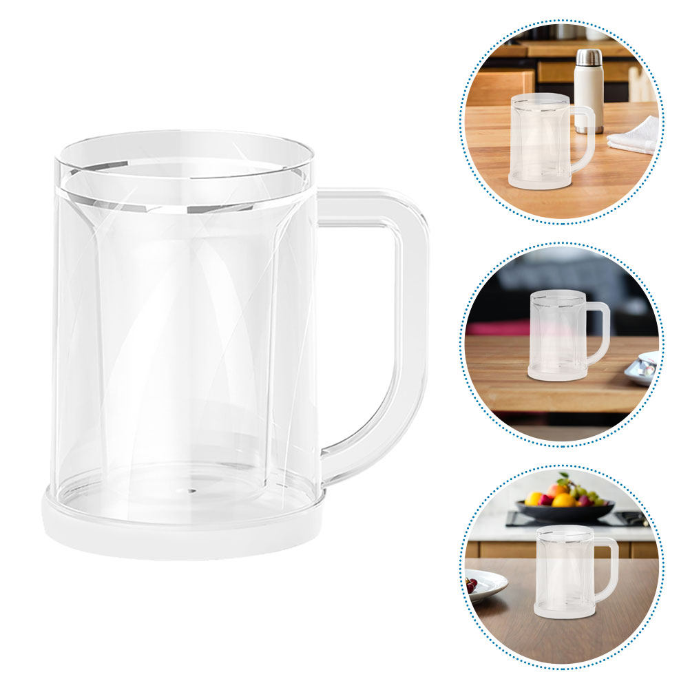 Double Wall Mug - 2 Adet Buzluk Bardağı Çift Cidarlı