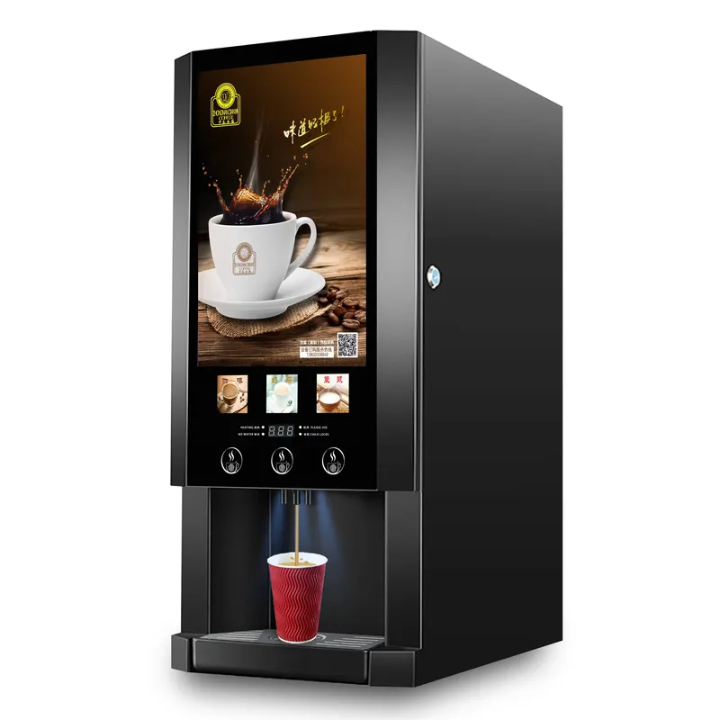 Coffee Tea Vending Machine For Office - E30S Otomatik Kahve Otomatı 3 Çeşit