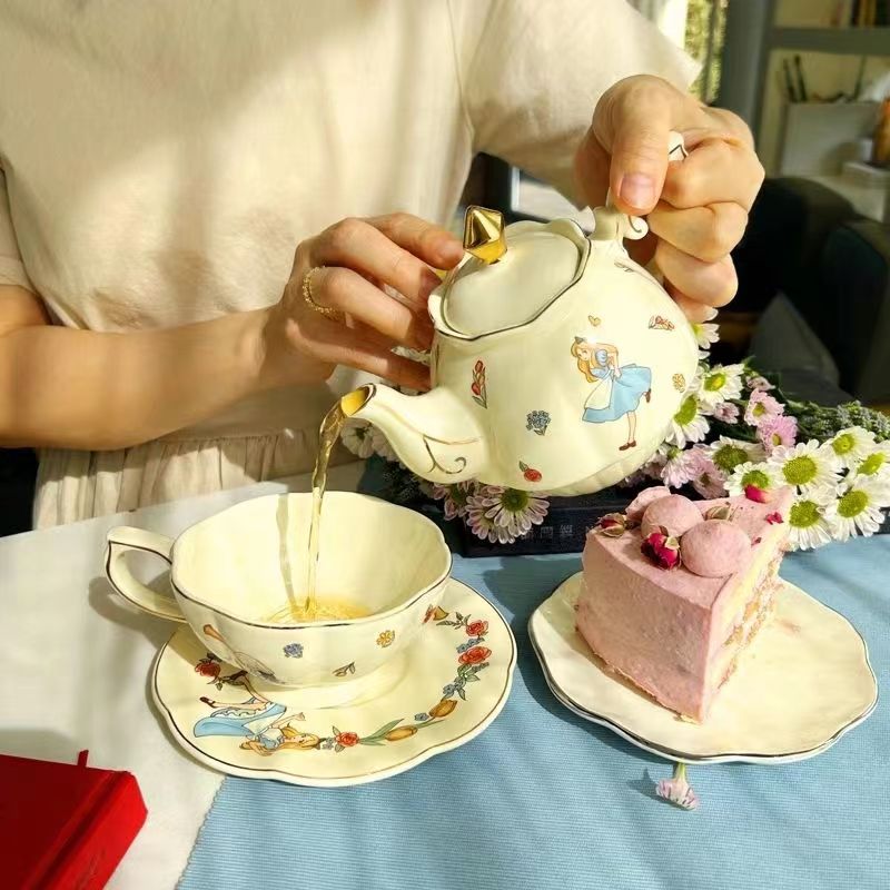 Best Tea Coffee - Alice Seramik Çay ve Kahve Seti