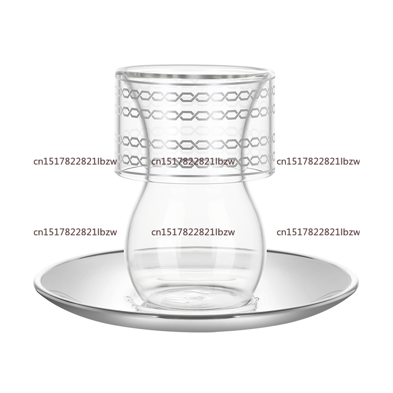 Coffee Tea And Sugar Set - 2025 Lüks Gümüş Kaplama Çay ve
