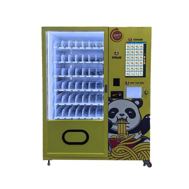 Coffee Tea Vending Machine For Office - Özel Hazır Ramen Atıştırmalıkları İçecekler Kahve