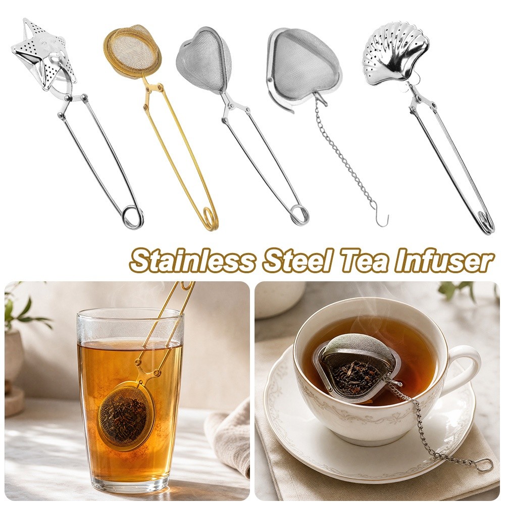 Tea Strainer Mesh - Yaratıcı Paslanmaz Çelik Çay Demliği Yeniden