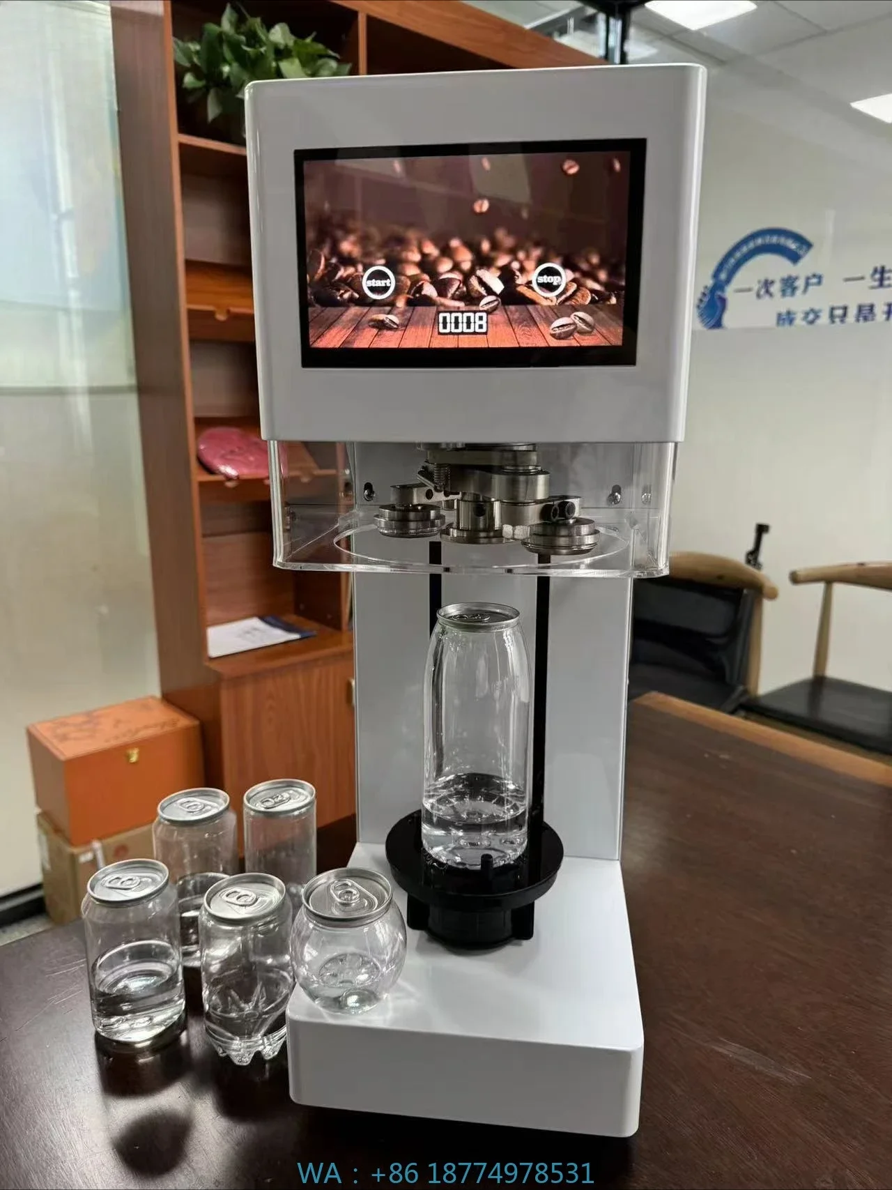 Best Tea Coffee - Dokunmatik Panelli Seamer PET Kutu Kapama