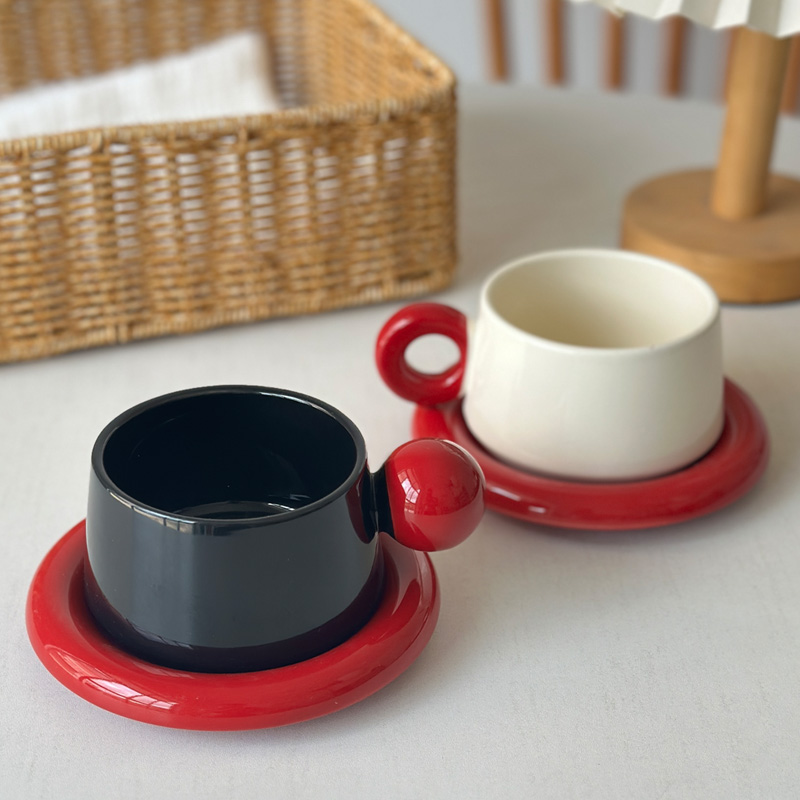 Coffee Tea Festival - 210 ml Seramik Kahve Fincanı Seti