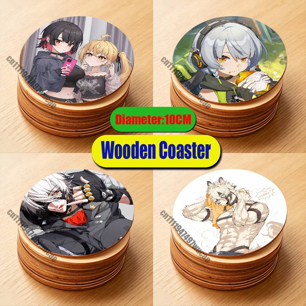 Coffee Tea Zone - Z-Zenless Zone Zero Lycaon Ellen Coaster