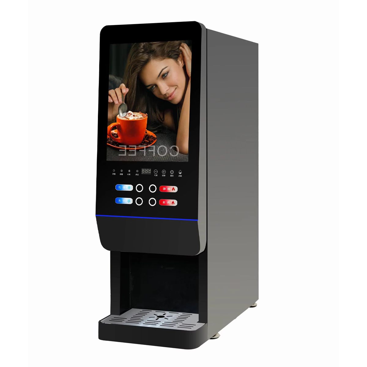 Coffee Tea Vending Machine For Office - E-20SW Sütlü Çay Otomatı Ofis Kullanımı