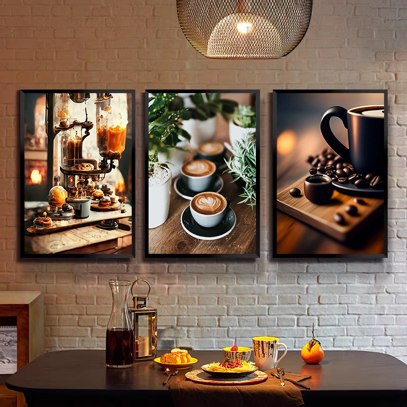 Coffee Tea Poster - Vintage Kahve Çekirdeği El Kahvesi Espresso