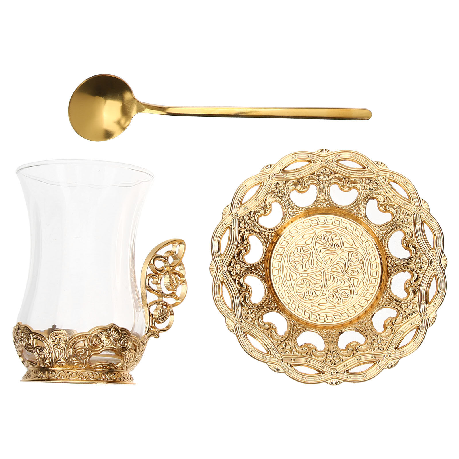 Coffee Tea Spoon - 1 Takım Cam Kahve Fincan Seti,