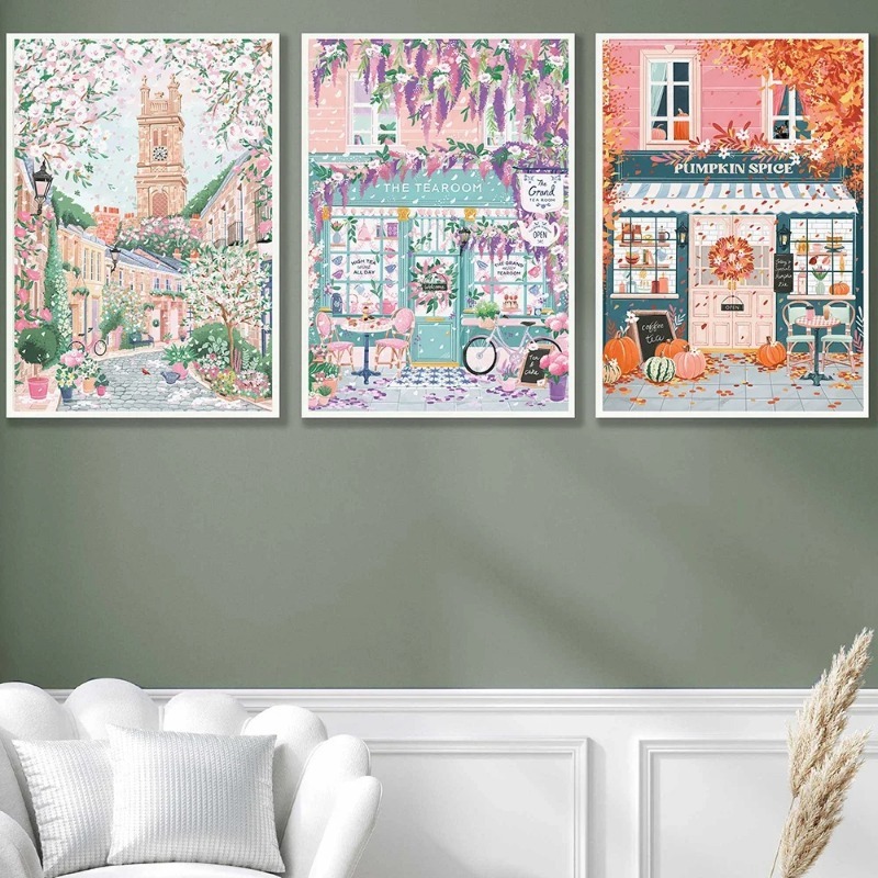 Paris Londra Macaristan Seyaha - Coffee Tea Poster incelemesi ve fiyatı