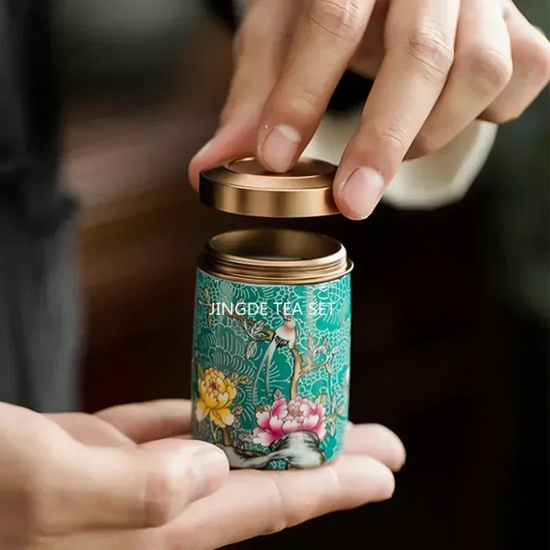 Butik seramik teneke çay kutul - Tea Coffee Sugar Container incelemesi ve fiyatı
