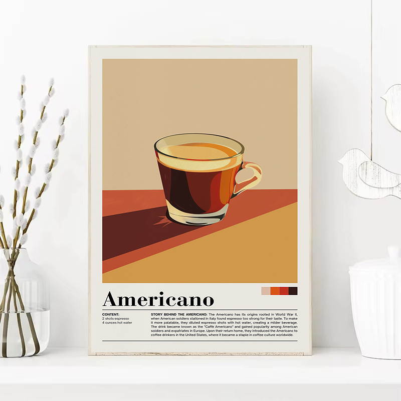 Vintage Kahve İçecek Posterler - Coffee Tea Poster incelemesi ve fiyatı