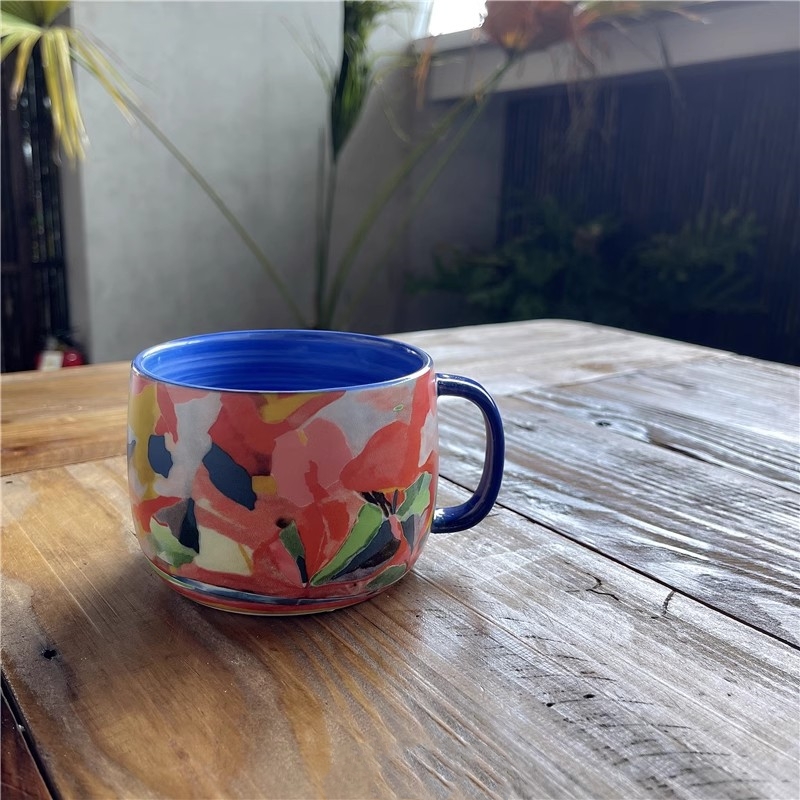 Yağlıboya Seramik Kupalar kahv - Best Tea Coffee incelemesi ve fiyatı