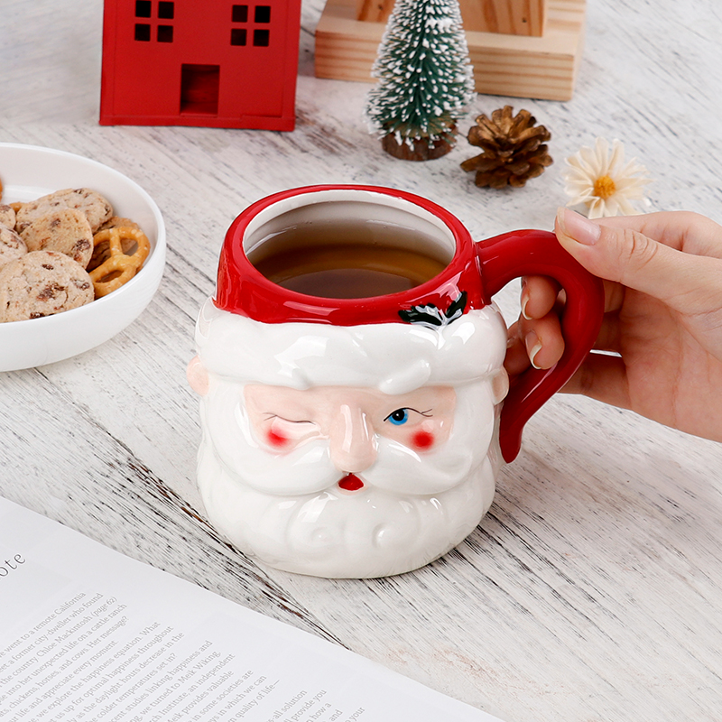 Noel 3D Noel Baba Seramik Kupa - Coffee Tea Festival incelemesi ve fiyatı