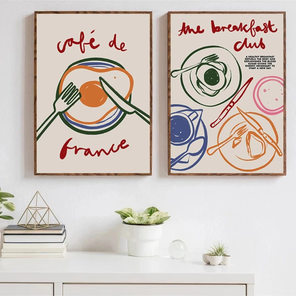 Kahve Dükkanı Öğleden Sonra Ça - Coffee Tea Poster incelemesi ve fiyatı