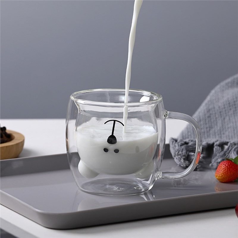 A76I-Sevimli Ayı Tasarımlı 2'l - Double Wall Mug incelemesi ve fiyatı