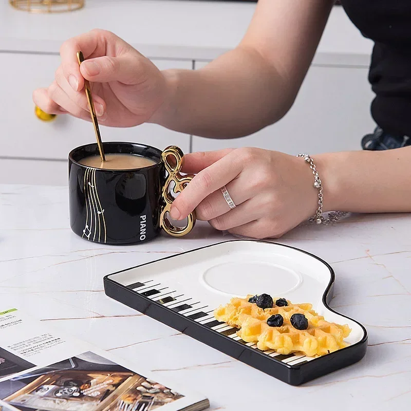 200ml yaratıcı piyano kahve ku - Coffee Tea Spoon incelemesi ve fiyatı