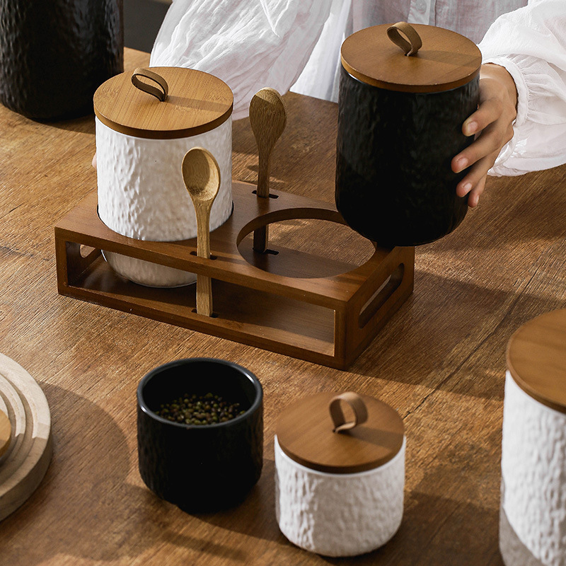 Kaya Desenli Seramik Çay Sakla - Tea Coffee Sugar Container incelemesi ve fiyatı