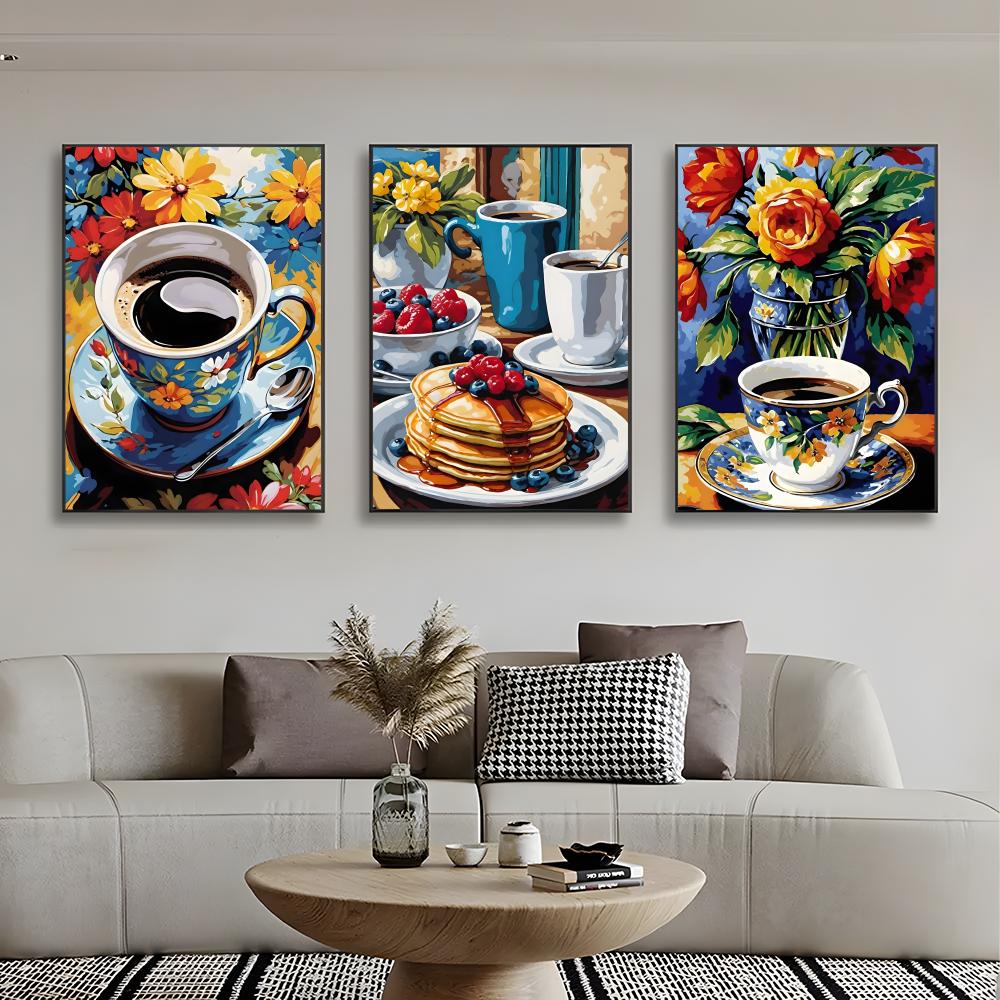 Sanat Öğleden Sonra Çayı Kahve - Coffee Tea Poster incelemesi ve fiyatı