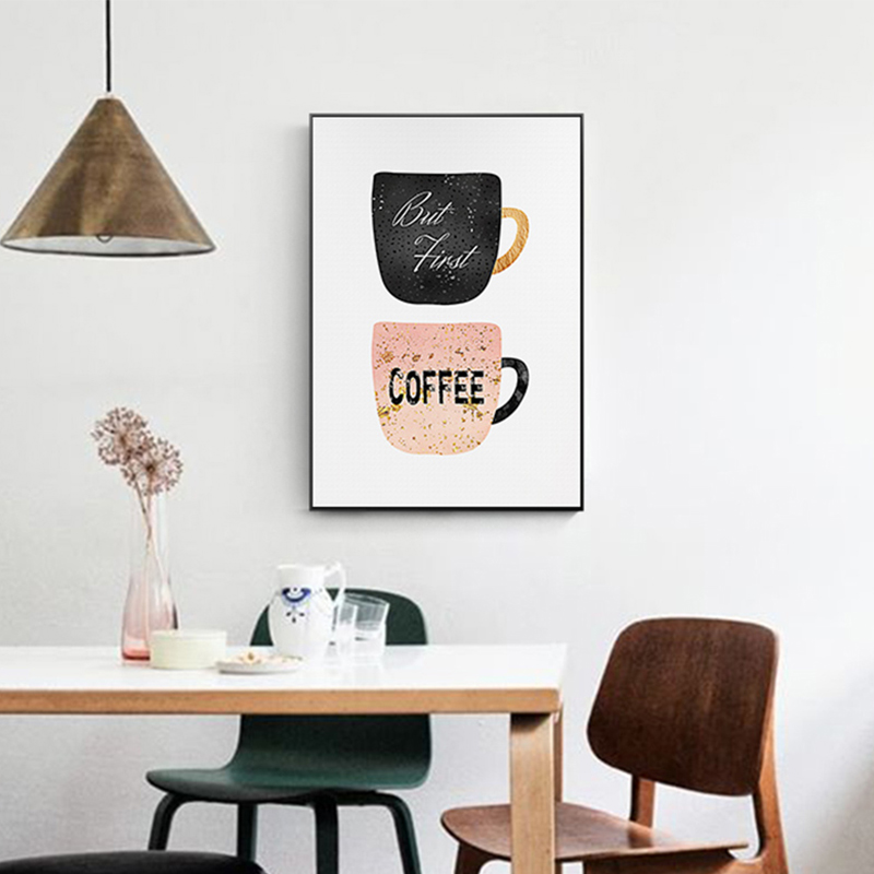 Iskandinav Kahve Fincanı Krem  - Coffee Tea Poster incelemesi ve fiyatı