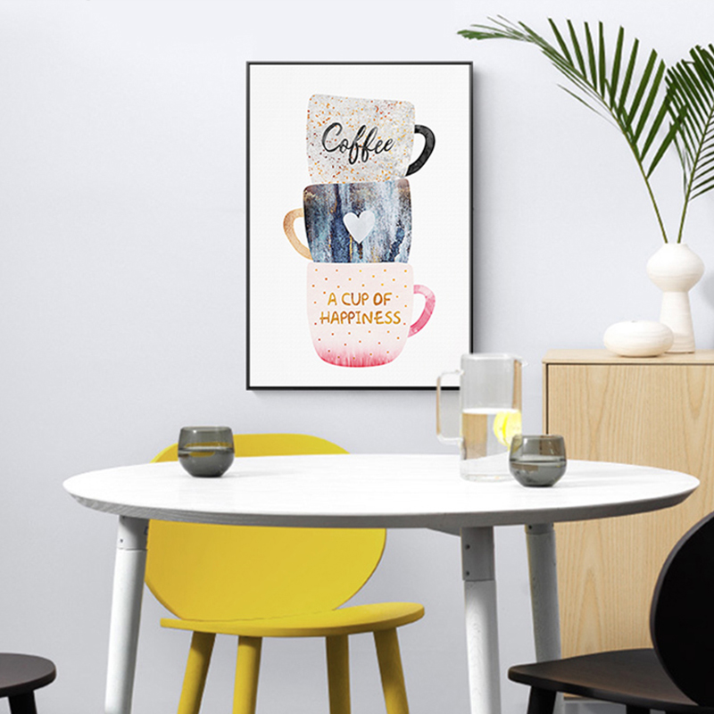 Iskandinav Kahve Fincanı Krem  - Coffee Tea Poster incelemesi ve fiyatı