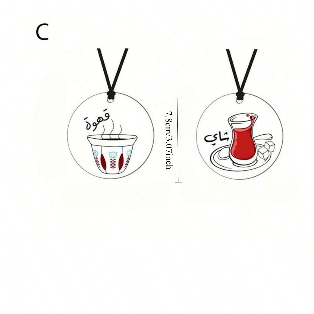 2 Adet Platin Siyah Akrilik Ko - Coffee Tea Festival incelemesi ve fiyatı