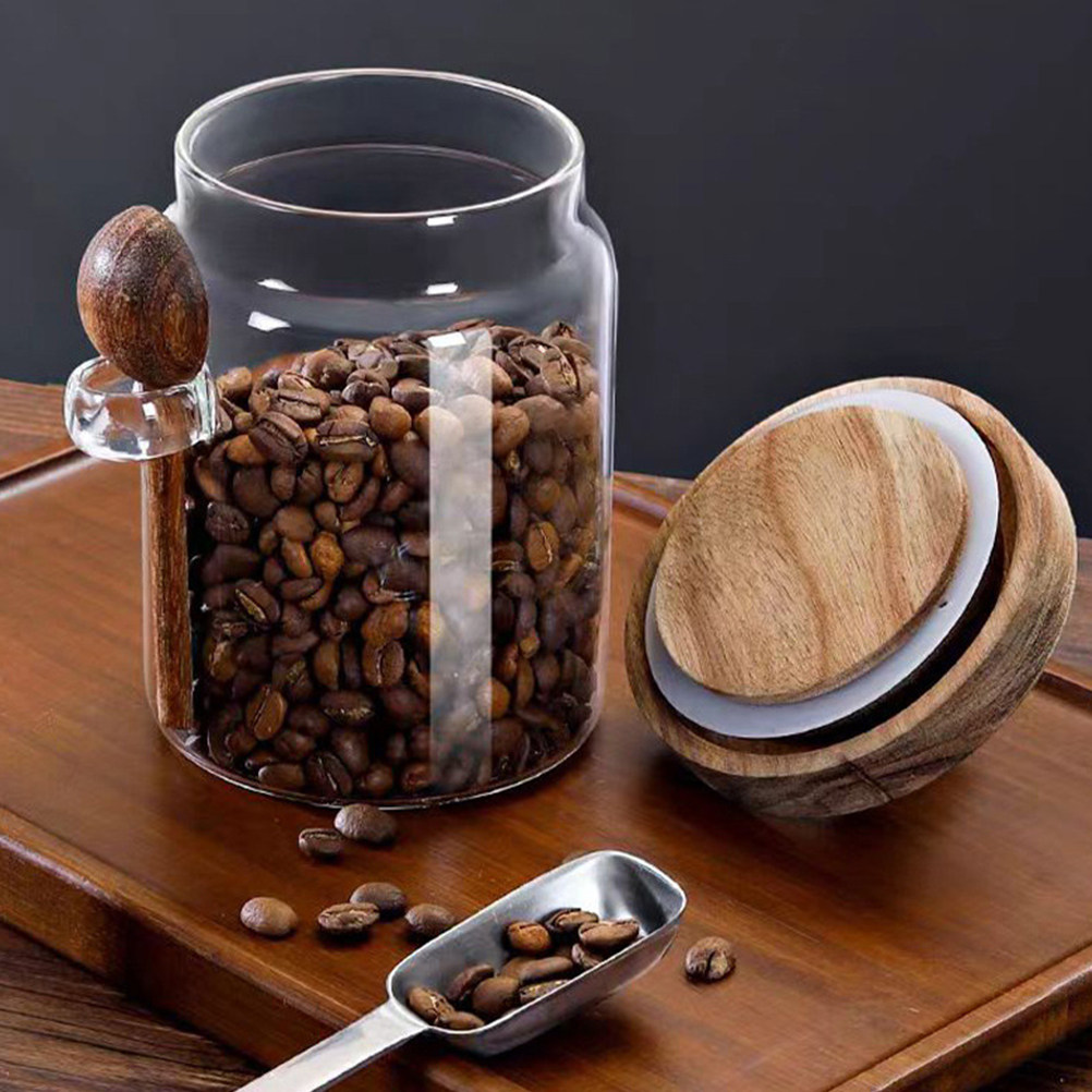 Cam Kahve Çekirdeği Saklama Ka - Coffee Tea Holders incelemesi ve fiyatı