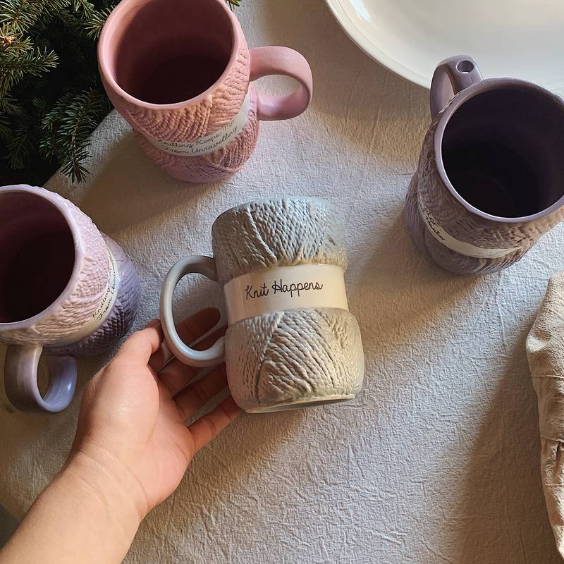 Yaratıcı Renkli Yün Seramik Ku - Best Tea Coffee incelemesi ve fiyatı