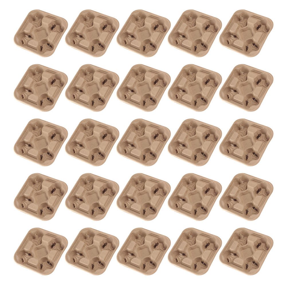 25 Adet Dört Bardaklı Kağıt Ha - Coffee Tea Holders incelemesi ve fiyatı
