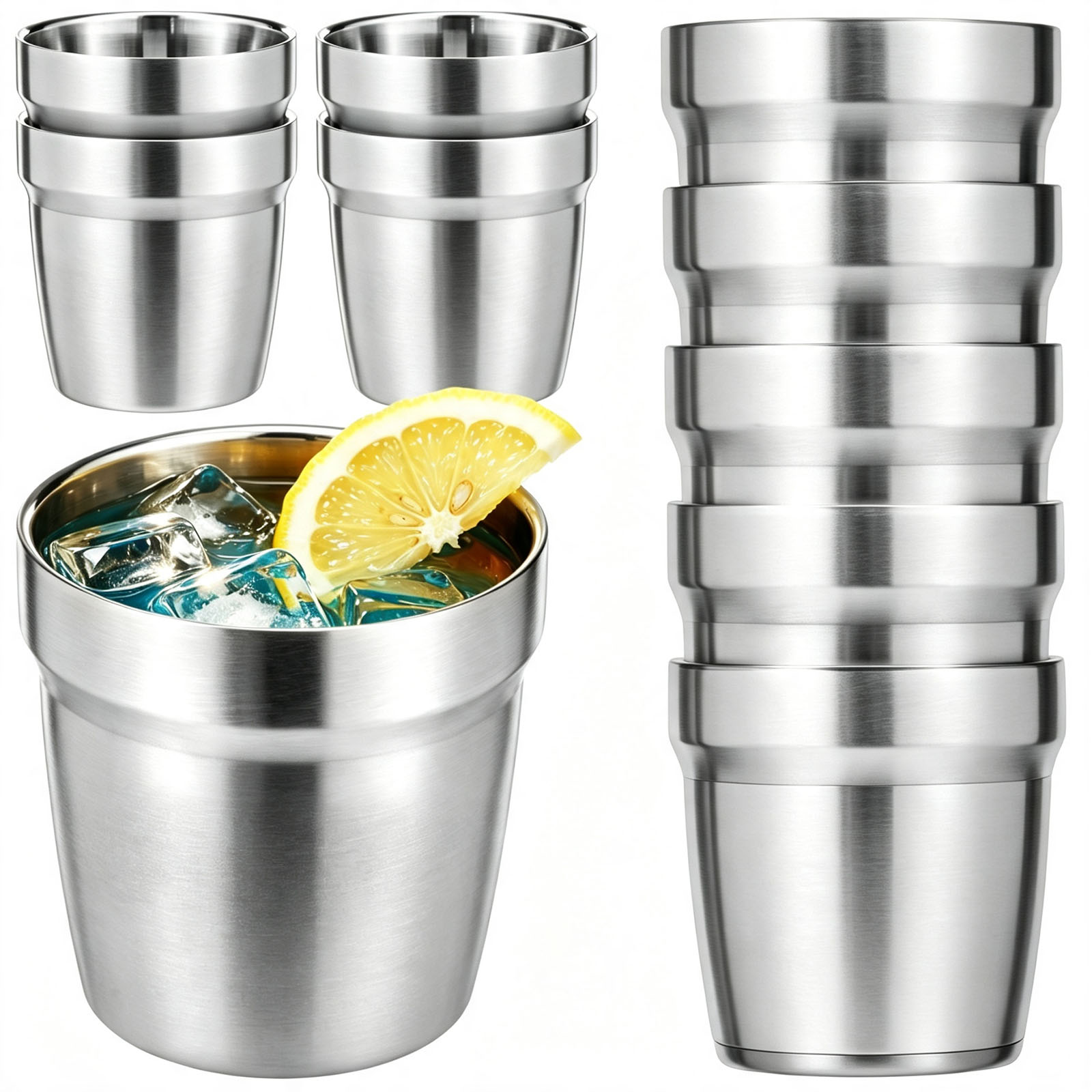 5/10 Adet Paslanmaz Çelik İsti - Double Wall Mug incelemesi ve fiyatı