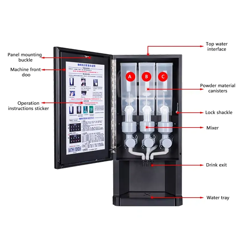 E30SW Hazır Kahve Makinesi Oto - Coffee Tea Vending Machine For Office incelemesi ve fiyatı