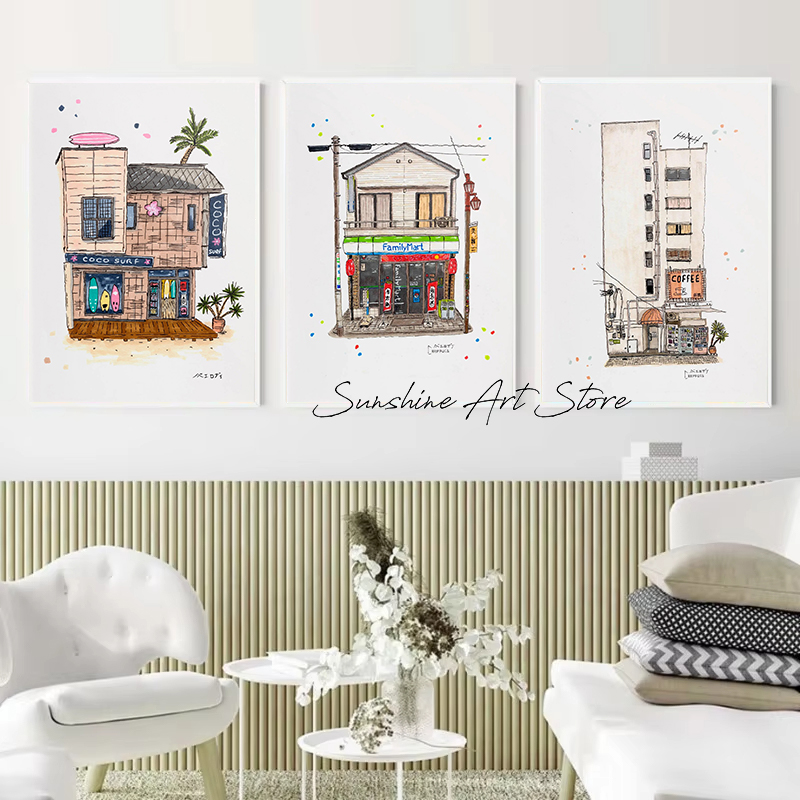 Geleneksel Japon Bina İnşaatı  - Coffee Tea Poster incelemesi ve fiyatı