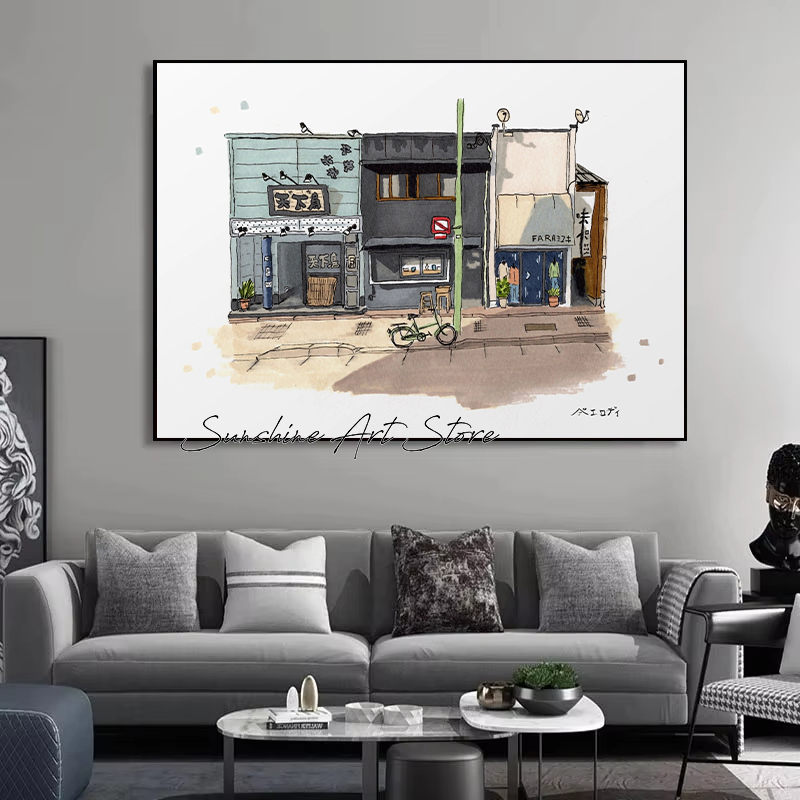 Geleneksel Japon Bina İnşaatı  - Coffee Tea Poster incelemesi ve fiyatı