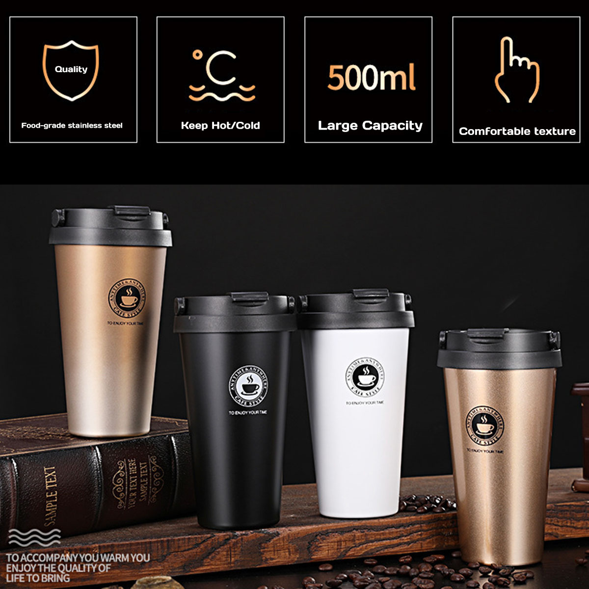 Yalıtımlı Seyahat Kahve Kupası - Double Wall Mug incelemesi ve fiyatı